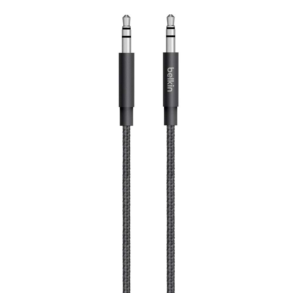 Belkin MIXIT Aux Cable - Äänikaapeli - stereo mini jack (uros) to stereo mini jack (uros) - 1.22 m - musta