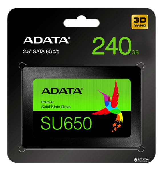 ADATA SU650 240GB SSD 2.5" SATA