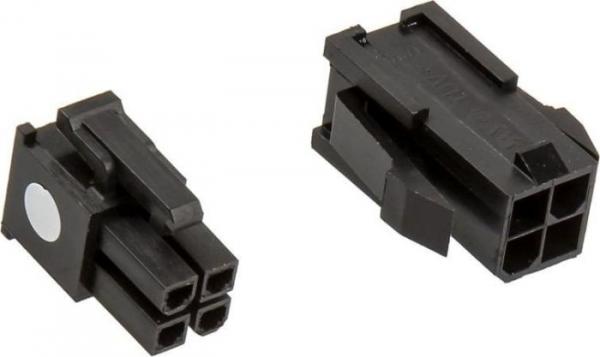 CableMod Connector Pack - 4-Pin ATX12V - musta