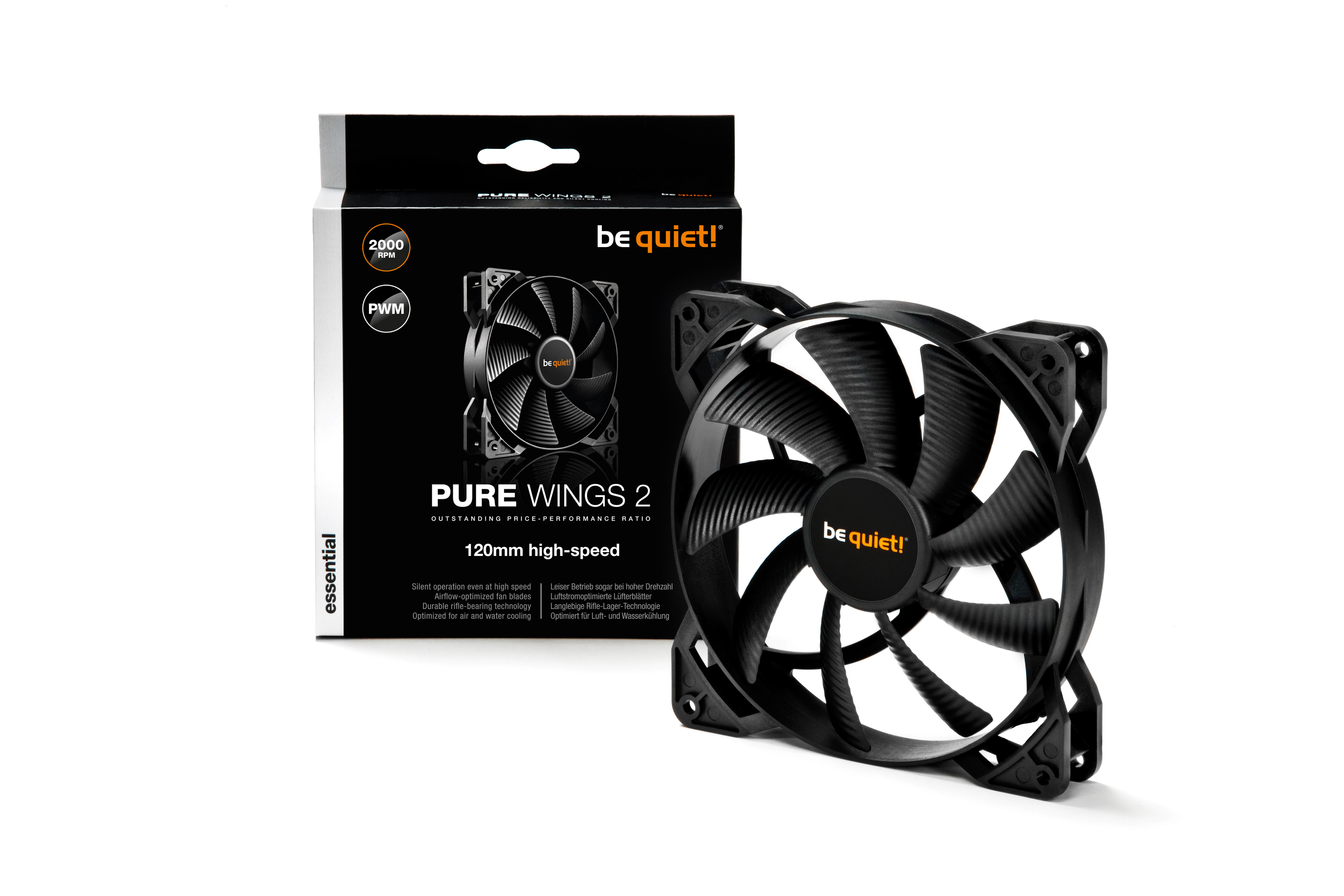 be quiet! PURE WINGS 2 120mm PWM high-speed