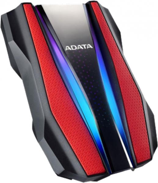 ADATA, HD770G external HDD 1TB, 2.5" USB-C 3.2 gen2, red.