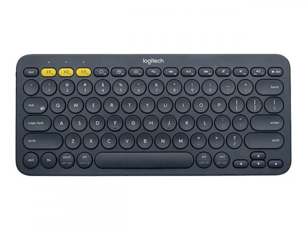 LOGITECH K380 Multi-Device Bluetooth Keyboard Dark Grey (Nordic)