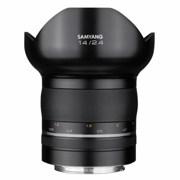 Samyang XP 14 mm F2.4 Canon EF Premium MF -objektiivi