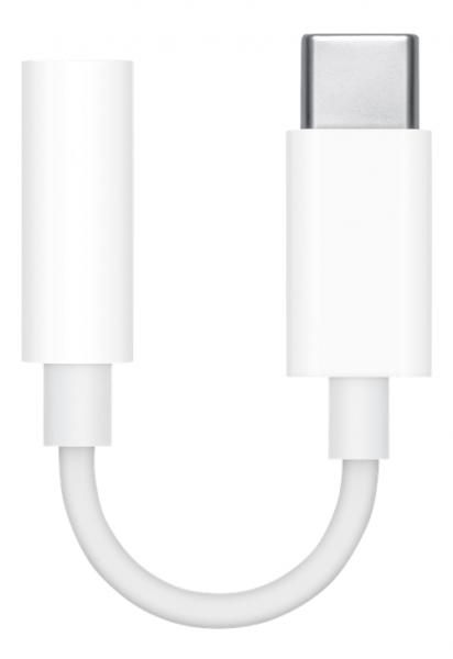 Apple USB-C to 3.5 mm Headphone Jack Adapter - USB-C - kuulokeliitäntäsovitin - USB-C (uros) to stereo mini jack (naaras) malleihin 11-inch iPad Pro; 12.9-inch iPad Pro (3. sukupolvi); iPhone 11