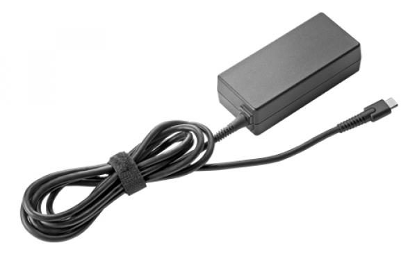 HP USB-C G2 - Power adapter - AC - 45 Watt - Europe - for Chromebook x360 11 G1; Elite x2 1012 G2; Pro x2 612 G2