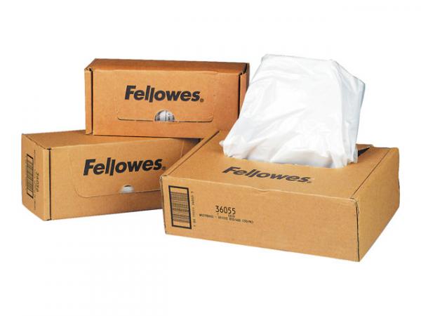 FELLOWES SHREDDER BAGS UP TO 165L (x50)