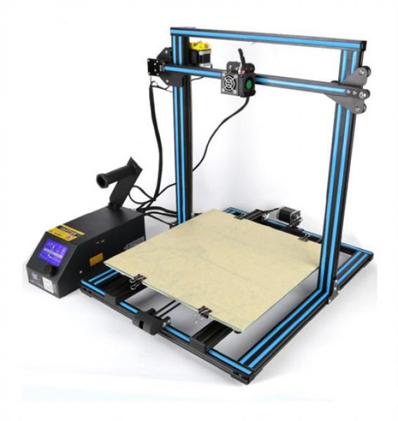 Creality CR-10-S5 3D-tulostin, tulostuskoko 500x500x500, musta / sininen