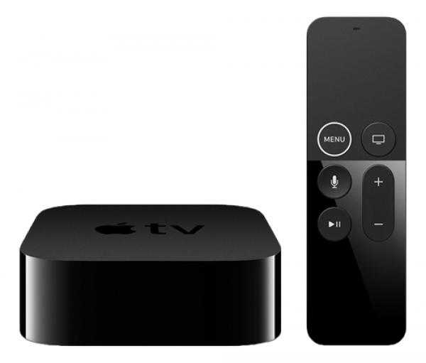 Apple TV 4K mediatoistin, 32 GB, Dolby Digital Plus, A10X Fusion -siru, 2,38 GHz, musta