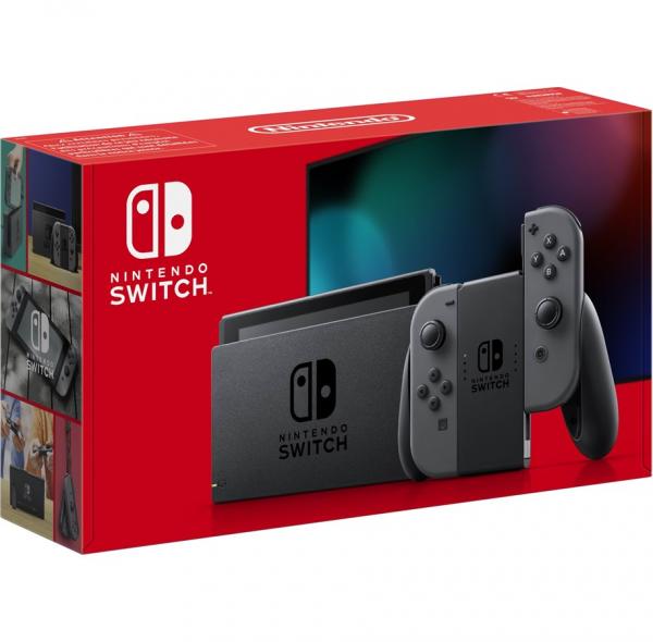 Nintendo Switch musta / harmaa (2019)