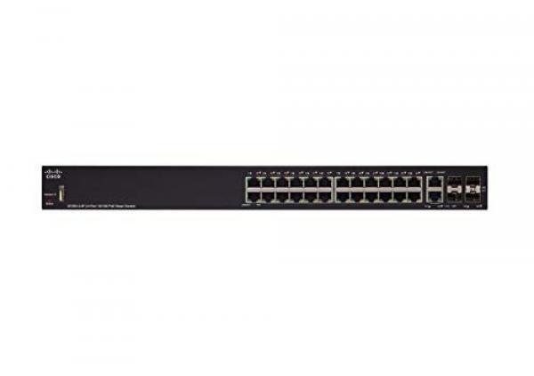 Cisco SF250-24P 24-Port 10/100 PoE Smart Switch