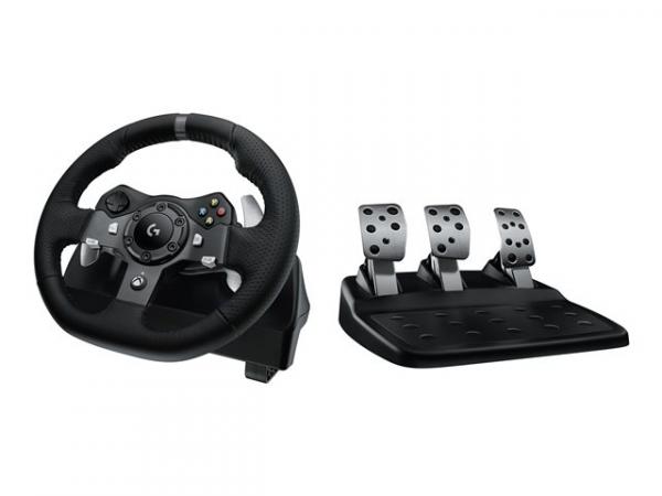 Logitech G920 Racing Wheel Ratti ja polkimet Xbox One:lle ja PC:lle