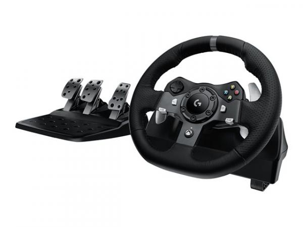 Logitech G920 DRIVING FORCE Racing Wheel, Ratti/OHJAUSPYÖRÄ XBOX ONE -KONSOLILLE JA PC-TIETOKONEILLE