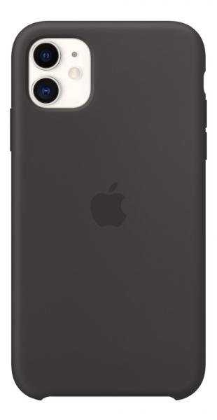 iPhone 11 Silicone Case Black-Zml