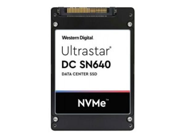 WD Ultrastar DC SN640 WUS4CB096D7P3E3 - puolijohdeasema - 960 GB - U.2 PCIe 3.1 x4 (NVMe)
