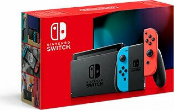 Nintendo Switch  musta / sininen / punainen (2019)