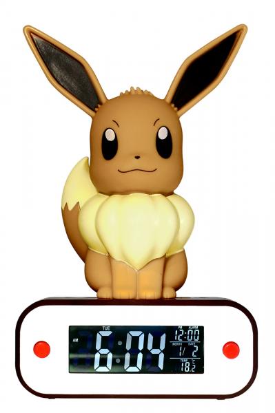 Pokemon Eevee Light up Alarm clock