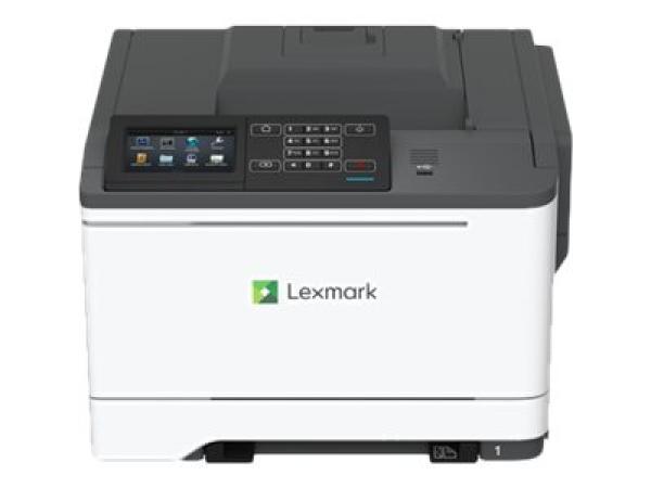 Lexmark CS521dn - Tulostin - väri - Dupleksi - laser - A4/Legal - 1200 x 1200 pistettä/tuuma - jopa 33 sivua/min (mono) / jopa 33 sivua/min (väri) - kapasiteetti: 250 arkkia - USB 2.0, Gigabit LAN, USB 2.0 -isäntä