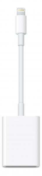 Apple Lightning - SD-muistikortinlukija, 0,15 m, valkoinen