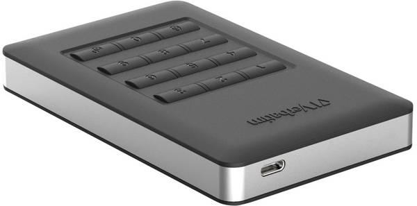 Verbatim Store n Go Secure Portable 2.5" external hard drive 2 TB Black USB 3.1