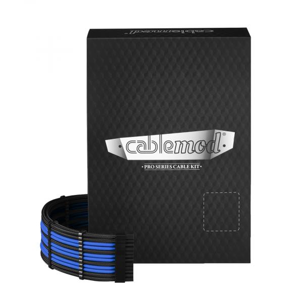 CableMod C-Series PRO ModMesh Cable Kit for Corsair RMi / RMx / RM (Black Label) - BLACK / BLUE