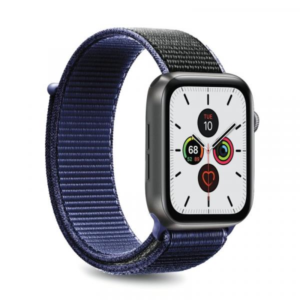 Apple Watch Band 42-44mm S/M & M/L Nylon SpaceBlue