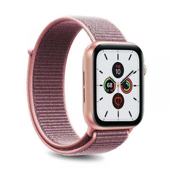 Apple Watch Band 42-44mm S/M & M/L Nylon Rose