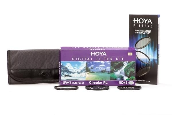 Hoya Digital Filter Kit II 62 mm Pol-Circ. / NDX8 / HMC UV (C)