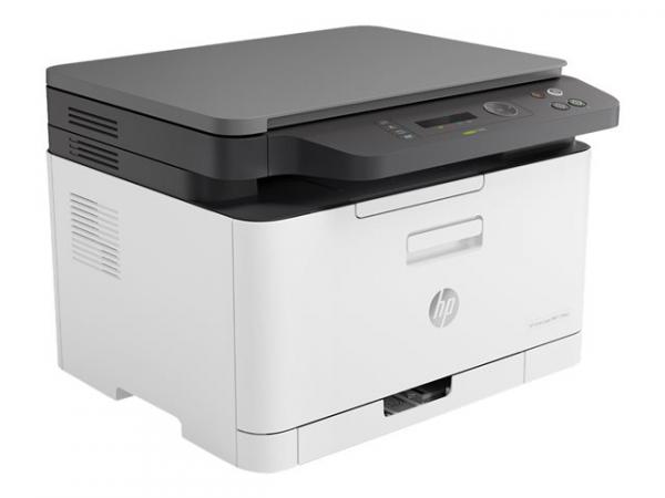 HP Color Laser MFP 178nw - Monitoimitulostin - väri - laser - A4 (210 x 297 mm) (alkuperäinen) - A4/Letter (media) - jopa 18 sivua/min (kopiointi) - jopa 18 sivua/min (tulostus) - 150 arkkia - USB 2.0, LAN, Wi-Fi(n)