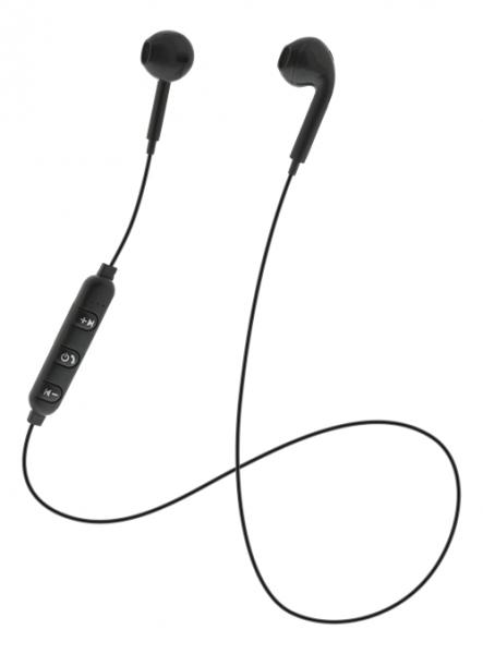 STREETZ semi-in-ear Bluetooth headset, 3 h talk, Bluetooth 5.0, black