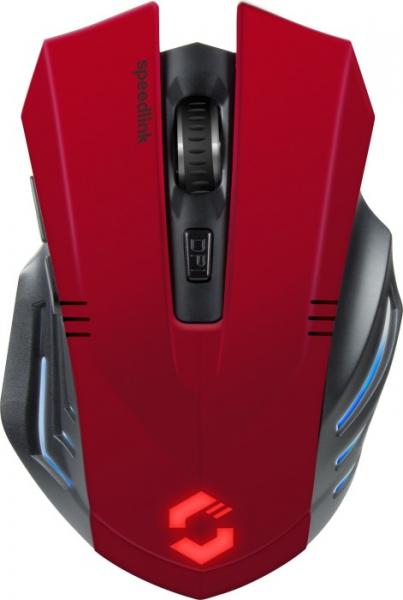 Speedlink Fortus Gaming Hiiri Langaton musta / punainen, USB