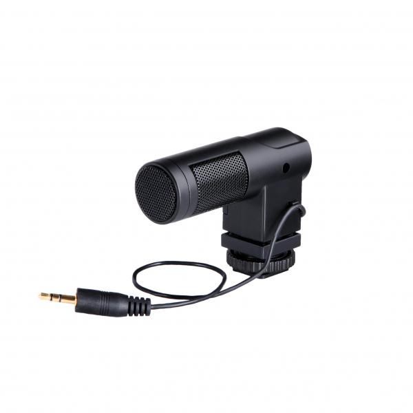 BOYA BY-V01, condenser micophone, 90° or 120° pickup patterns, black
