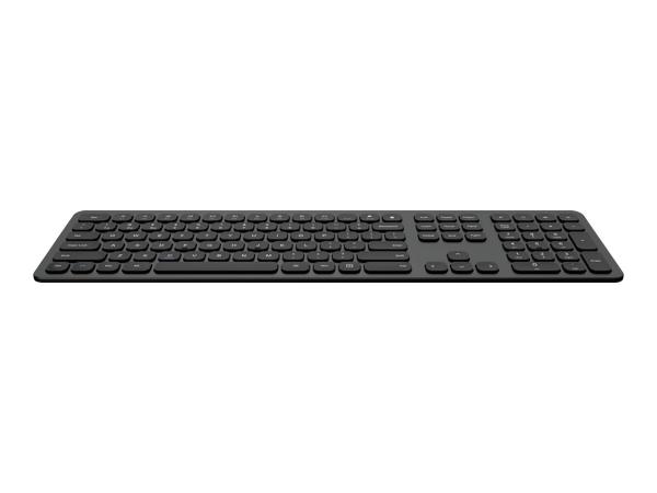 Havit Ultra ohut low profile Bluetooth keyboard Black