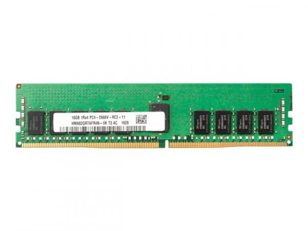 HP - DDR4 - 16 GB - DIMM 288 nastaa - 2666 MHz / PC4-21300 - 1.2 V - rekisteröity - ECC malleihin Workstation Z4 G4 (ECC), Z6 G4 (ECC), Z8 G4 (ECC)