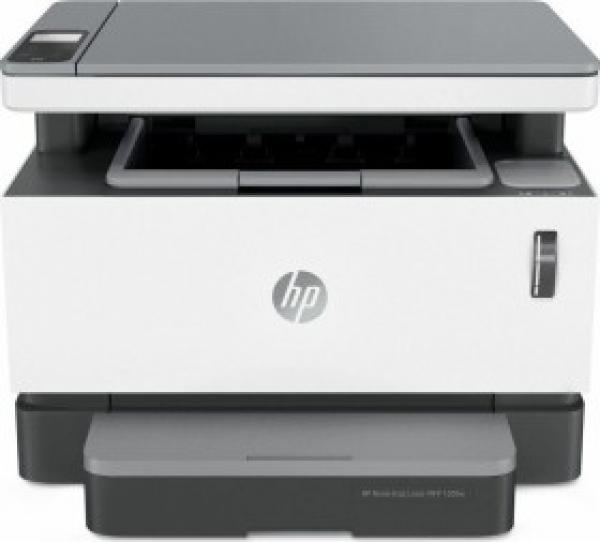 HP Neverstop Laser MFP 1202nw - Monitoimitulostin - M/V - laser - 216 x 356 mm (alkuperäinen) - Legal (media) - jopa 14 sivua/min (kopiointi) - jopa 20 sivua/min (tulostus) - 150 arkkia - USB 2.0, LAN, Wi-Fi(n)