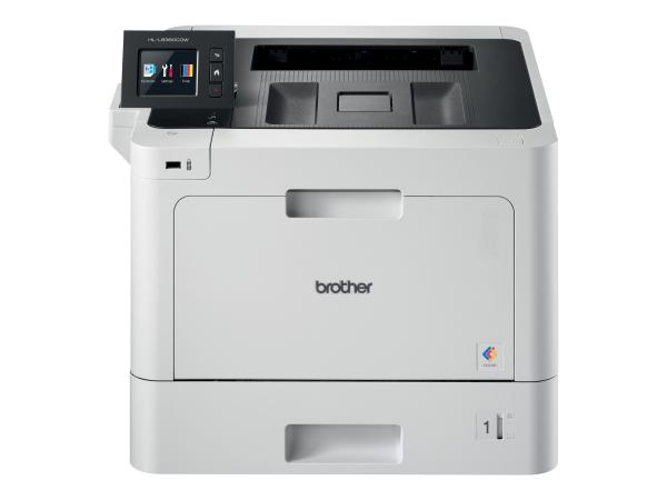 Brother HL-L8360CDW - Printer - color - Duplex - laser - A4/Legal - 2400 x 600 dpi - up to 31 ppm (mono) / up to 31 ppm (color) - capacity: 300 sheets - USB 2.0, Gigabit LAN, Wi-Fi(n), USB host, NFC with Brother PRINT AirBag for 400000 pages