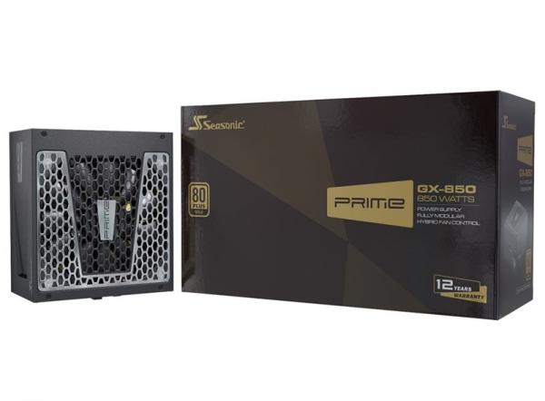 Seasonic PRIME-GX-850 ~ 850W, 80 PLUS Gold, modulaarinen ATX-virtalähde