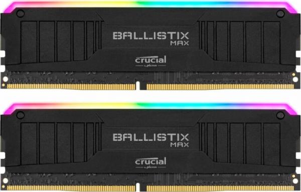 Crucial Ballistix MAX 16GB (2-KIT) DDR4 4000MHz CL18 Unbuffered DIMM 288pin Black RGB