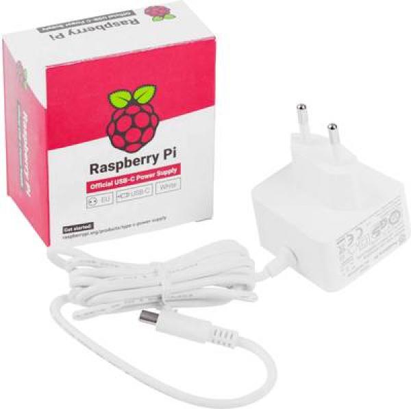 Raspberry Pi 4B Netzteil, weiÃ