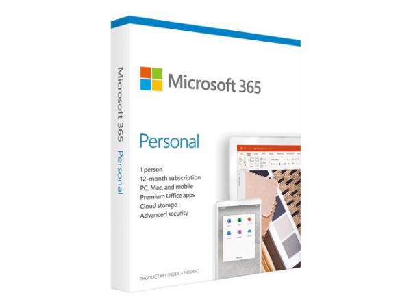 MS 365 Personal EuroZone Subscr 1YR Medialess P6 (EN)
