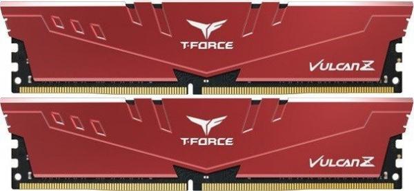 TeamGroup T-Force Vulcan Z punainen DIMM -sarja 32 Gt, DDR4-3600, CL18-22-22-42