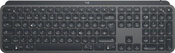 LOGITECH MX Keys for Mac Advanced Wireless Illuminated Keyboard - SPACE GREY - PAN - EMEA