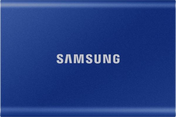 Samsung ulkoinen 2TB SSD T7 Portable USB 3.2 Gen2 Type-C Indigo Blue