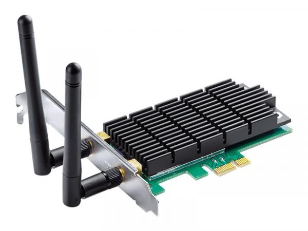 TP-Link Archer T6E WLAN PCIe-Card 1300MBps, AC1300 Dual Band Wireless PCI Express Adapter Broadcom 2T2R