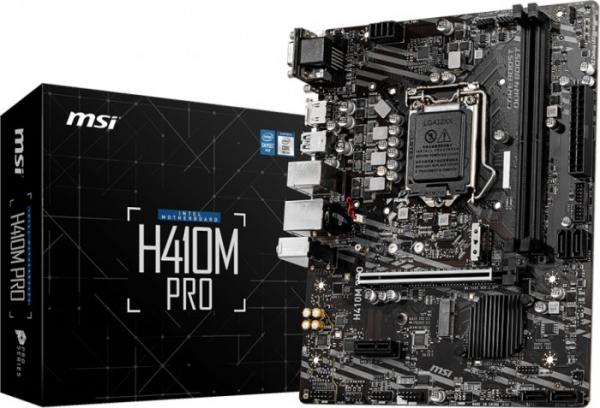H410M Pro, Intel H410 Mainboard - Socket 1200