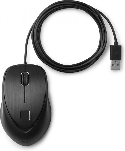 HP USB Fingerprint Mouse -  langallinen hiiri sormenjälkitunnistimella