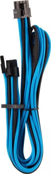 Corsair Premium Individually Sleeved PCIe cable, Type 4 (Generation 4), Sininen/Musta