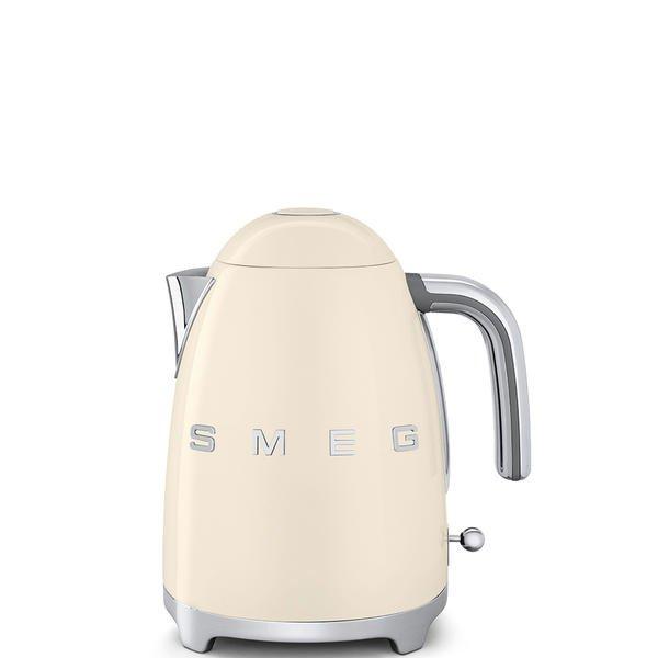 Smeg KLF03CREU -vedenkeitin, kermanvärinen