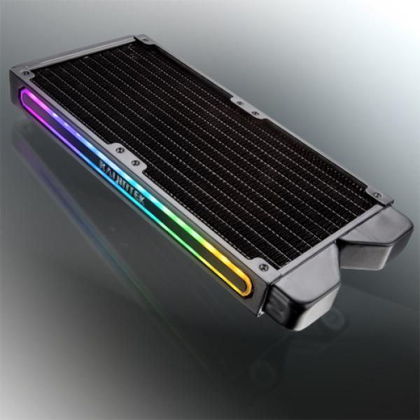 Raijintek Teos RGB-LED -kuparijäähdytin - 240mm