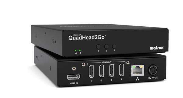 Matrox QuadHead2Go multi-monitor contr. Appl HDMI
