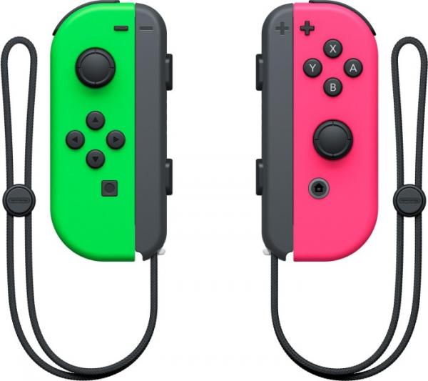 Nintendo Joy-Con Controller neonvihreä / neonvaaleanpunainen, 2 kpl